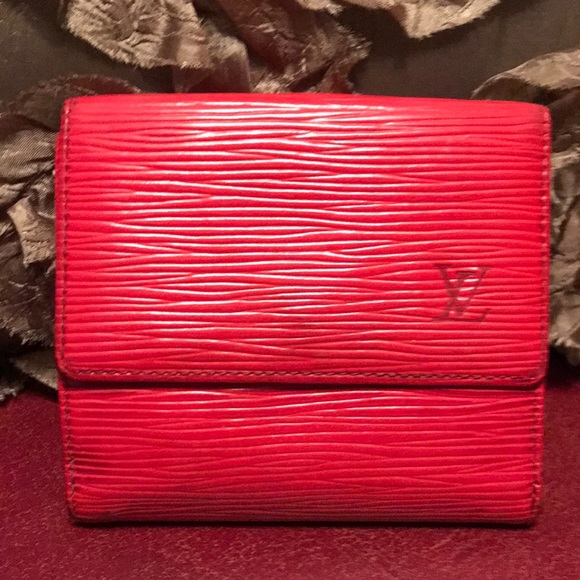 Louis Vuitton Handbags - 💥Sale 💥 Louis Vuitton EPI Red Leather Wallet